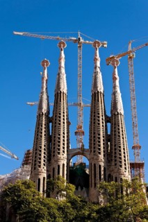 Barcelona, Sagrada Familia by Gaudi, Spain