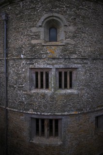 Tudor Gun Tower, Donjon, residential defence tower, St Mawes Castle, St Mawes, Cornwall, England,