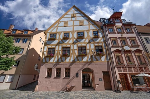 Historic half-timbered house, dated 1390, conversions from 1600, today the seat of the Friends of