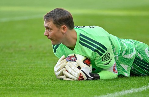 Goalkeeper Manuel Neuer, FC Bayern Munich (FCB) (01) Action, football, Telekom Cup, Allianz Arena,