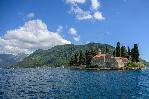 Sveti Ðorde Island, The Island of Saint George, home to the Saint George benedictine Monastery,