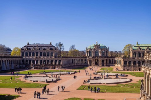 Dresdner Zwinger, Dresden, Saxony, Germany