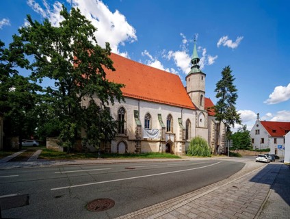 Monastery church, Franciscan monastery, Franciscan church, religion, Oschatz, Saxony, Germany