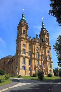 Vierzehnheiligen Basilica, Bad Staffelstein, Lichtenfels district, Upper Franconia, Bavaria,