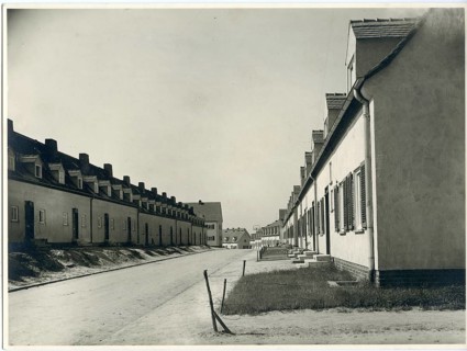 Kitzscher mining settlement, Saxony, architecture, Curt Schiemichen, around 1935, residential