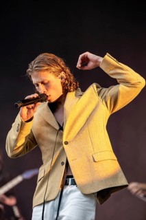 Felix Dautzenberg alias Berq live at the Superbloom Festival in Munich's Olympic Park on 29.08.2026