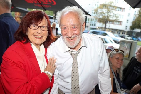Brigitte Grothum and Dieter Hallervorden at the Urbschat - Get Together Party 2026 on 26.08.26