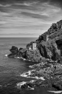 Ruin, Crown Mine engine houses, Botallack Tin Mine, tin mine, tin mine, mining, Pendeen, Trewellard