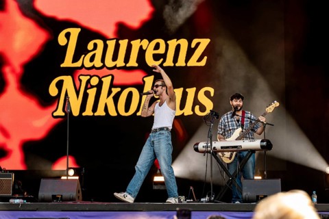 Laurenz Nikolaus live at the Superbloom Festival in Munich's Olympic Park on 29.08.2026