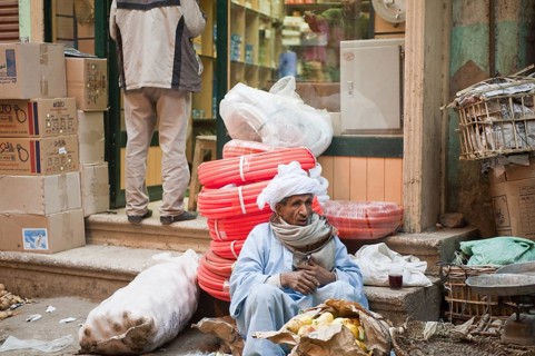 Egypt, Luxor. El Souk Market
