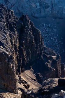 Hoyo Negro volcano crater. Ruta de Los Volcanes, La Palma, Canary Islands, Spain