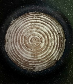 Round loaf of freshly baked bread, Bavaria, Germany