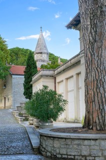 Church of Saint Jacob, a baroque structure located in the center of Opatija, Croatia