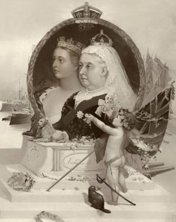 Queen Victoria or Alexandrina Victoria, 1819, 1901, Queen of the United Kingdom of Great Britain