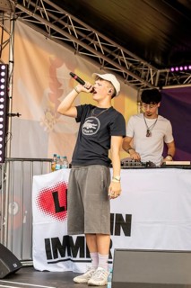 Yung Pepp live at the Superbloom Festival in Munich's Olympic Park on 30.08.2026