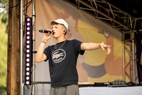 Yung Pepp live at the Superbloom Festival in Munich's Olympic Park on 30.08.2026