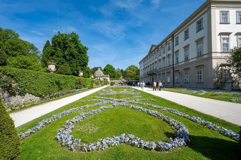 Mirabell Garden and Mirabell Palace, Salzburg, Austria