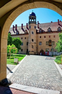 Luther House with Lutherhof, Martin Luther, Reformer, 95 Theses, Memorial, UNESCO World Heritage,