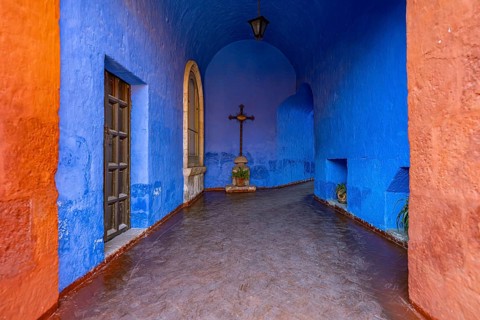 Santa Catalina Monastery of the Sisters of the Order of St. Catherine of Siena, partial view,