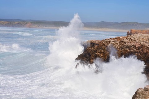 Surf on the Rocky Coast, Carrapateira, Parque Natural do Sudoeste Alentejano e Costa Vicentina,