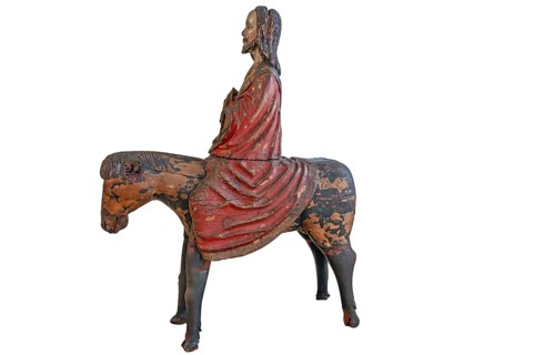 Palmesel, 1st quarter of 16th century, Diözesanmuseum, Eichstätt, Upper Bavaria, Germany