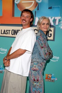 Aditotoro and Hazel Brugger at the premiere of LOL Next at AchtBerlin in Berlin on 26.8.2026