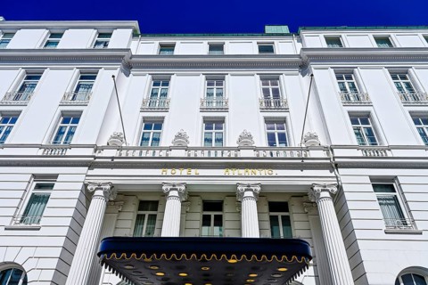 Hotel Atlantic, five-star hotel in Hamburg, Germany +++ editorial use only