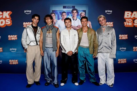 Jacob Rott, Bene Schulz, Julien Brown, Tim Schäcker and Luis Freitag from the Elevator Boys at the