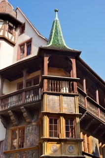 Maison Pfister, Haus Pfister or Pfisterhaus, historic building, Colmar, Haut-Rhin, Alsace, Grand
