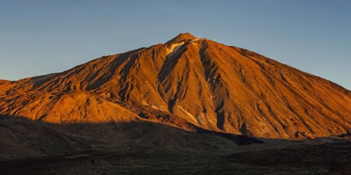 Panorama during the ascent to Alto de Guajara, 2715m, over the Teide National Park, Parque Nacional