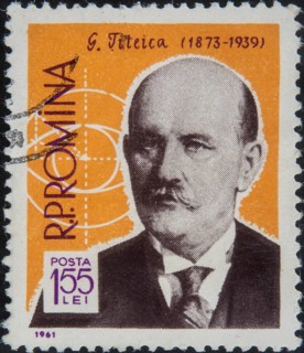 Gheorghe ?i?eica (1873-1939) was a Romanian mathematician who made important contributions to