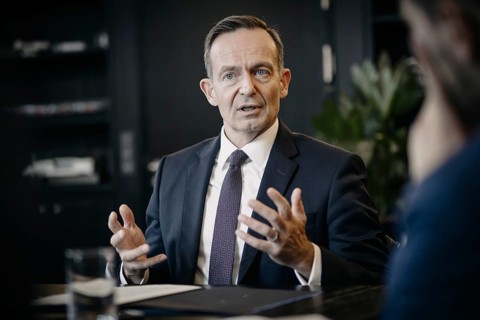Volker Wissing (FDP), Federal Minister of Transport and Digital Affairs, recorded during an