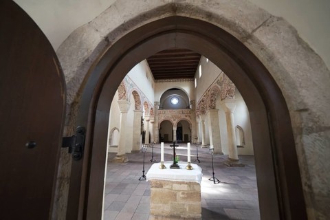 Romanesque basilica Bursfelde Abbey, Hemeln, Hannoversch Münden, Lower Saxony, Germany
