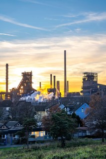 Blast furnace Schwelgern 1, Black Giant, Schwelgern 2 ThyssenKrupp Steel plant Schwelgern in