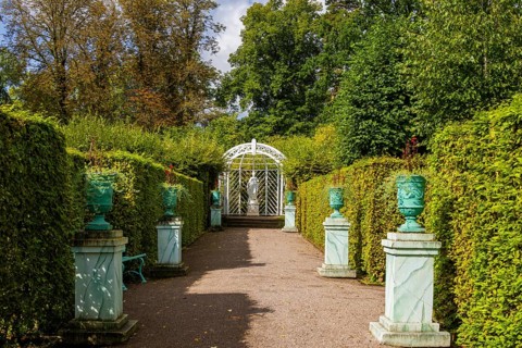 Russian Garden in Belvedere Park, Weimar, Thuringia, Germany
