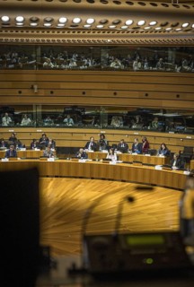 Annalena Bärbock (Alliance 90/The Greens), Federal Foreign Minister, pictured during her
