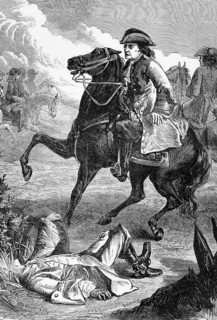 The 1st Duke of Marlborough narrowly escapes in the War of the Spanish Succession in 1706, Spain,