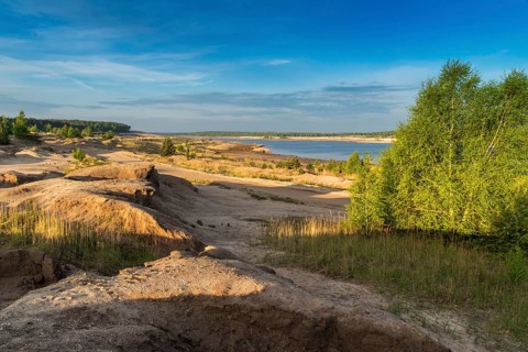 2017, Brandenburg, Germany, Kleinleipischer See, Nabu project, national natural heritage, natural