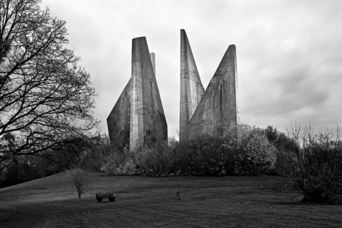 Friedland Memorial, Memorial to German Returnees and Expellees, Friedland, Lower Saxony, Germany