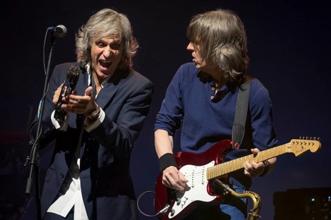 Wroclaw, Poland. 27th February, 2018. Concert of band Dire Straits Experience. Picture: Chris White