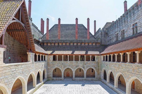 Palace of the Dukes of Braganza, Guimaraes, Minho Region, Portugal