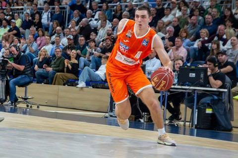 04.05.2024, easy Credit BBL, Basketball Bundesliga, Matchday 32: MLP Academics Heidelberg against