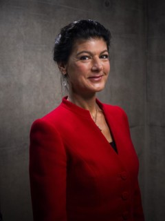Sahra Wagenknecht is a member of the German Bundestag and founder of the BSW party, pictured here