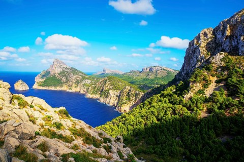 Formentor cape, Mallorca, Balearic Islands, Spain