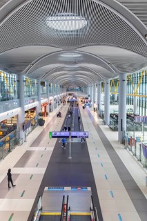 Istanbul International Airport terminal, Turkey
