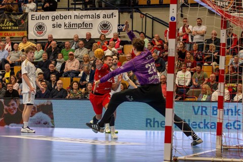 09.04.04.2024, 2nd HBL, German Handball League, Matchday 28) : Eulen Ludwigshafen against TSV
