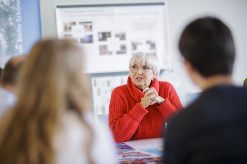 Claudia Roth (Alliance 90/The Greens), Minister of State for Culture and the Media, photographed on