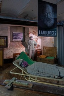 Interior of the prison museum at Merksplas near Hoogstraten, province of Antwerp, Flanders, Belgium