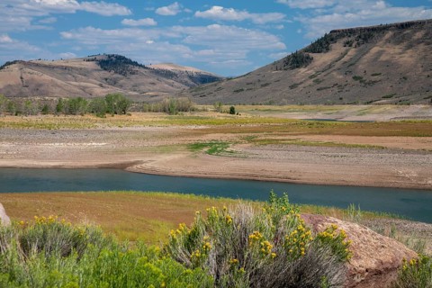 Curecanti National Recreation Area, Colorado - August 2026 - During the ongoing drought in the