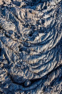 Cold lava of vulcano on Fogo. Cabo Verde. Africa